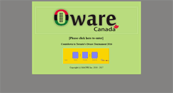 Desktop Screenshot of oware.ca